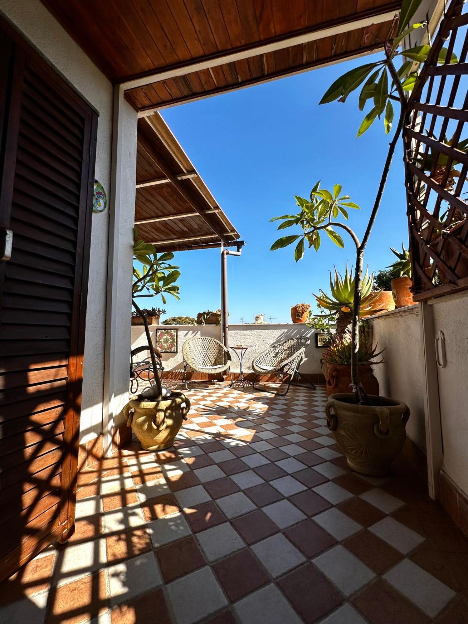 Ferienwohnung Casa Lunastella Locazione Turistica Mondello Exterior foto